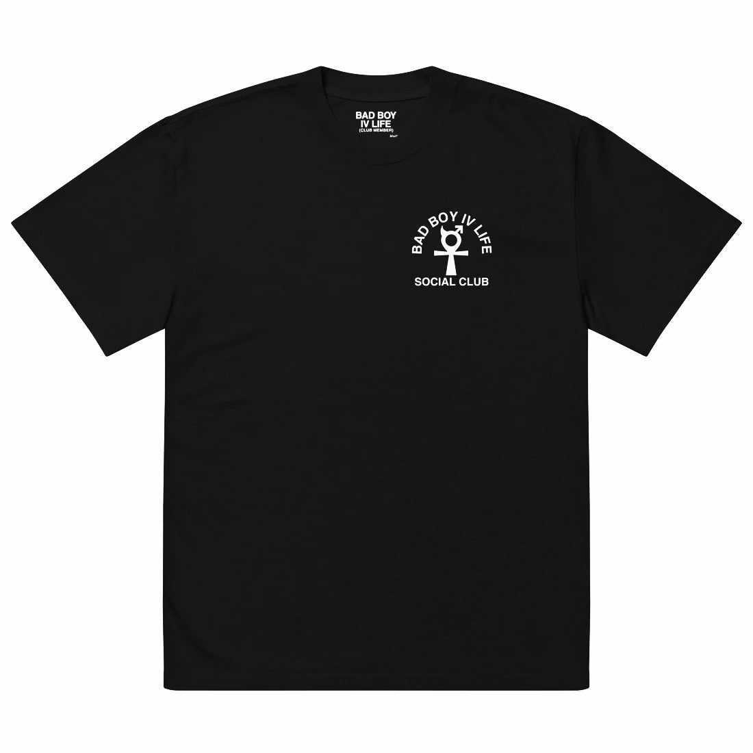 “BBIVL Social Club” Oversized Box-Fit T