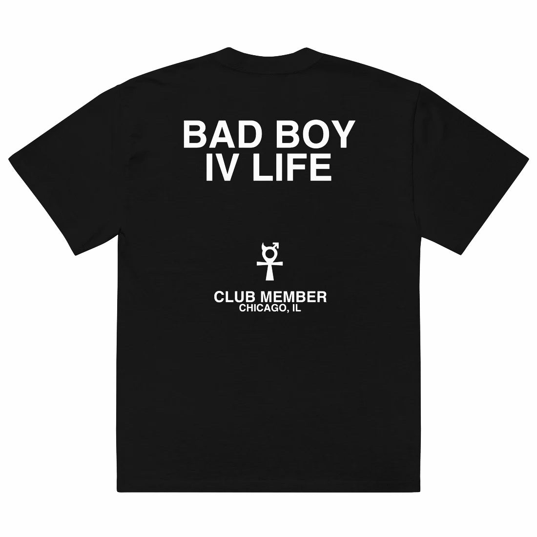 “BBIVL Social Club” Oversized Box-Fit T