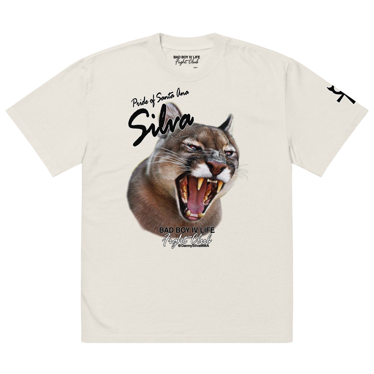 “Team Silva- Big Cat” Oversized Box-Fit T