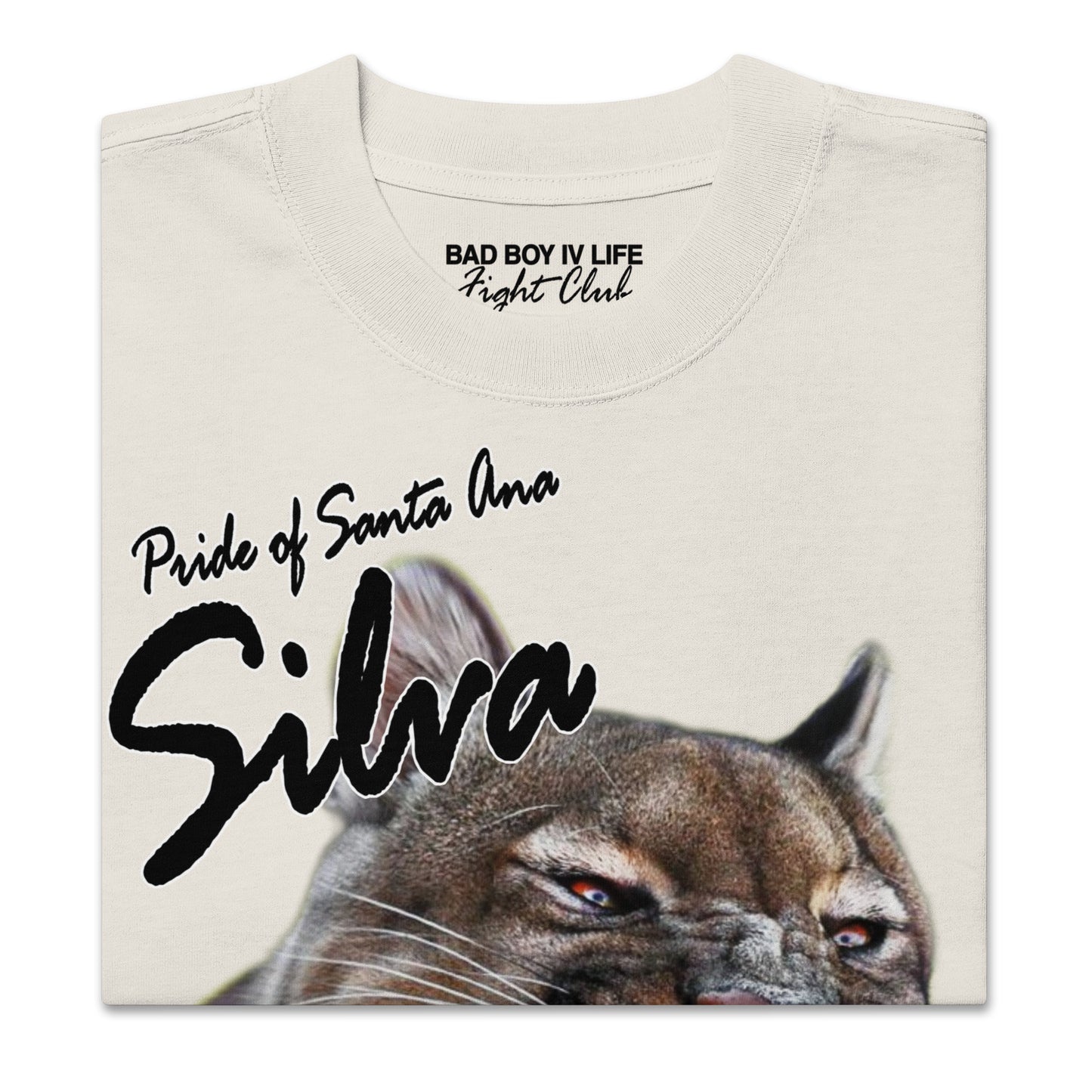 “Team Silva- Big Cat” Oversized Box-Fit T